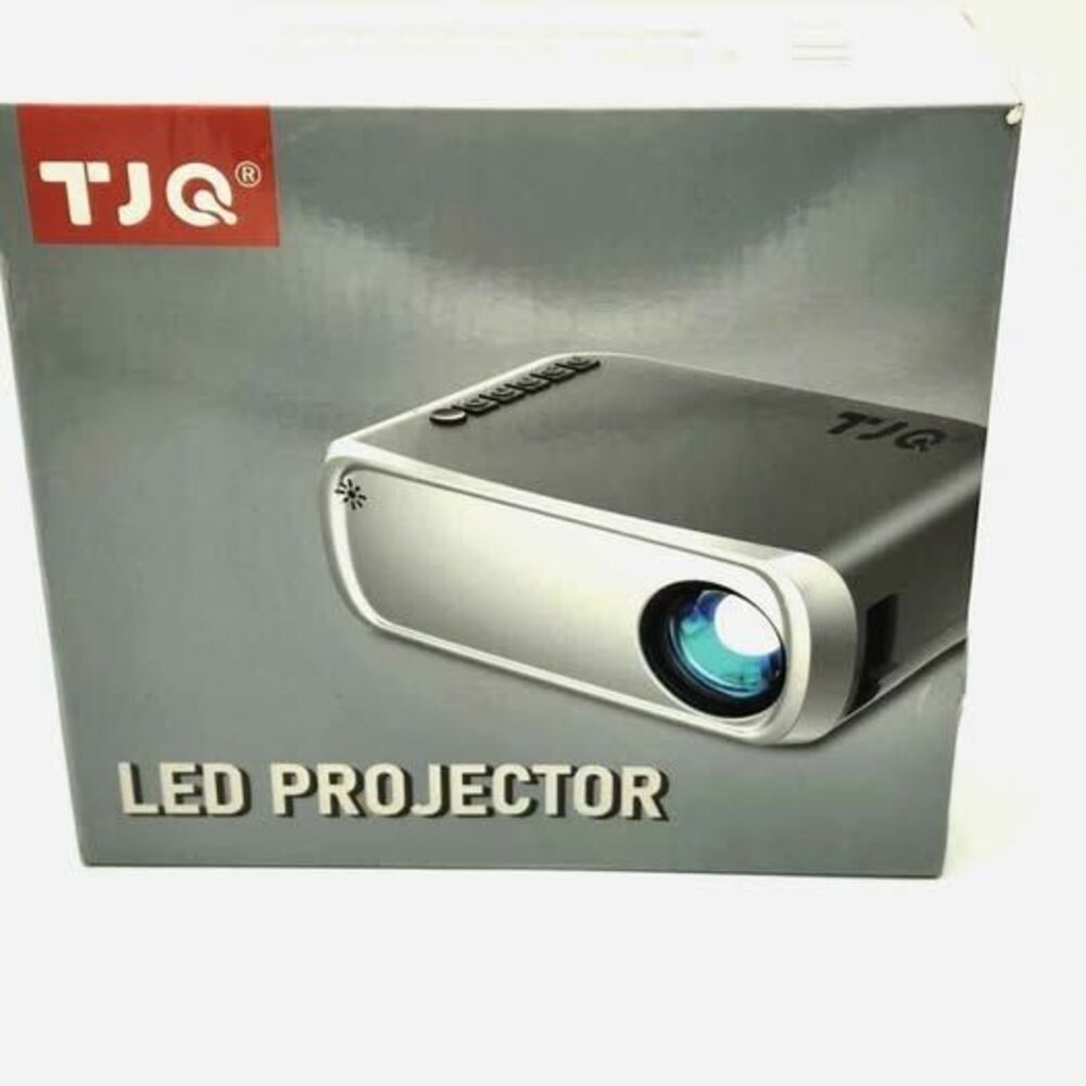 TJQ LED MINIPROJECTOR, FULL 1080, IOS, ANDROID COMPATIBLE, NEW IN BOX